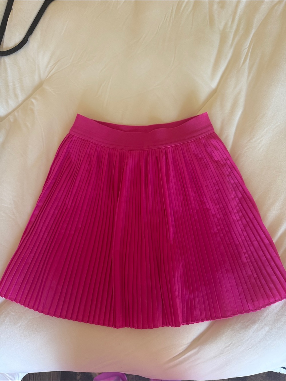 GAP Fuchsia Pleated Skater Skirt